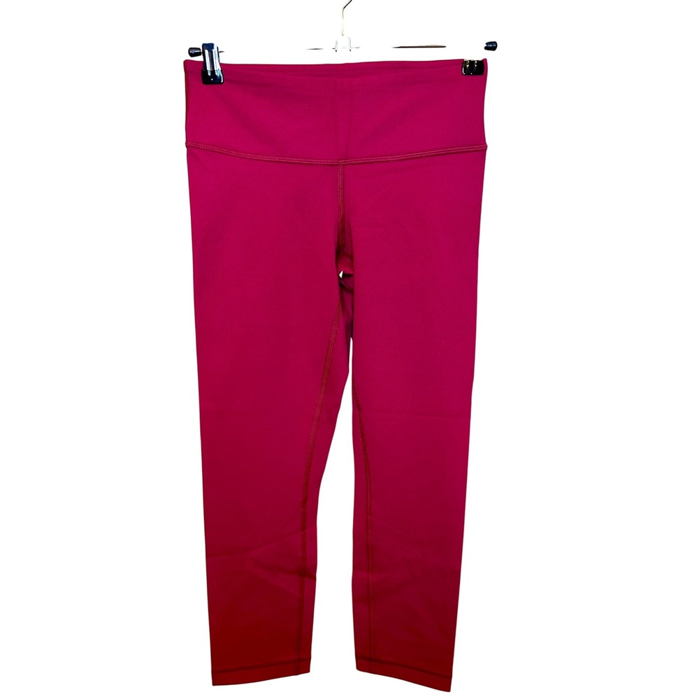 Lululemon Align High-Rise Pant 25" in Red Merlot (Sz 4) - Picture 3 of 6